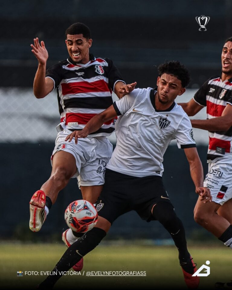 SANTA CRUZ E ATLÉTICO FICAM NO EMPATE EM JOGO DE IDA DAS QUARTAS DE FINAL DA COPA DO BRASIL SUB-20