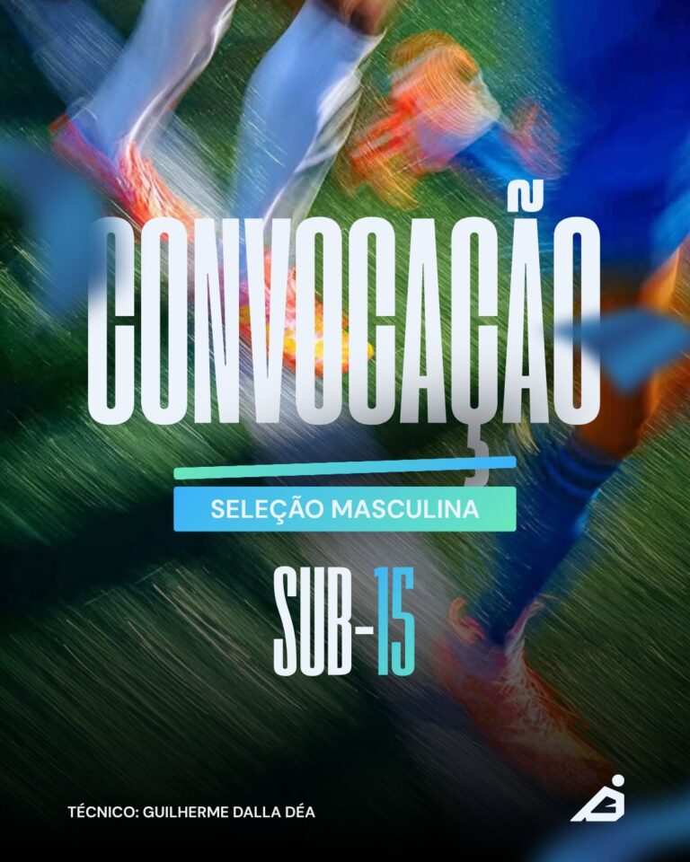 SELEÇÃO BRASILEIRA SUB-15 CONVOCADA PARA DISPUTA DO MUNDIAL