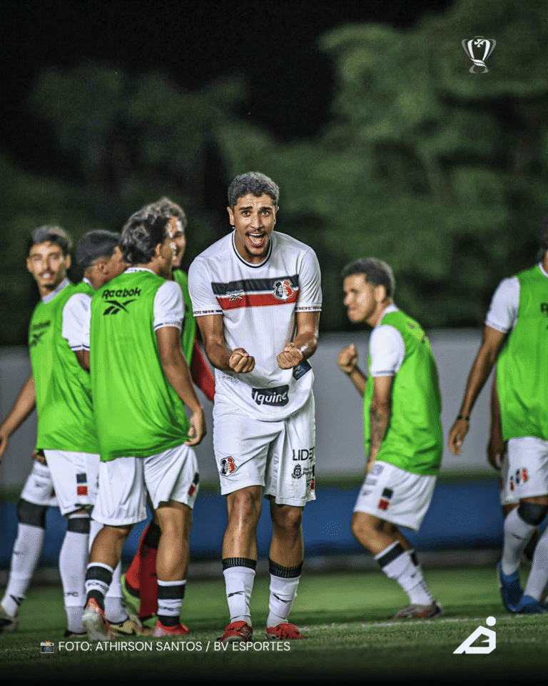 SANTA CRUZ GOLEIA O SÃO RAIMUNDO FORA DE CASA E SE CLASSIFICA PARA AS QUARTAS DE FINAL DA COPA DO BRASIL SUB-20