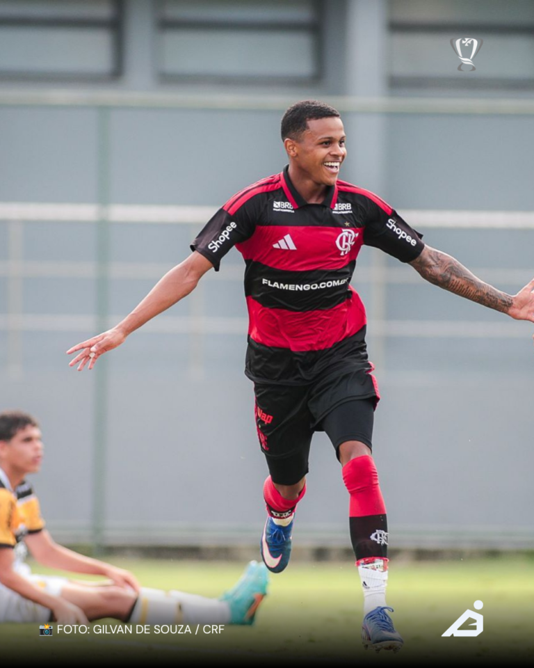 FLAMENGO VENCE O CRICIÚMA EM PARTIDA DE IDA DAS OITAVAS DE FINAL DA COPA DO BRASIL SUB-20