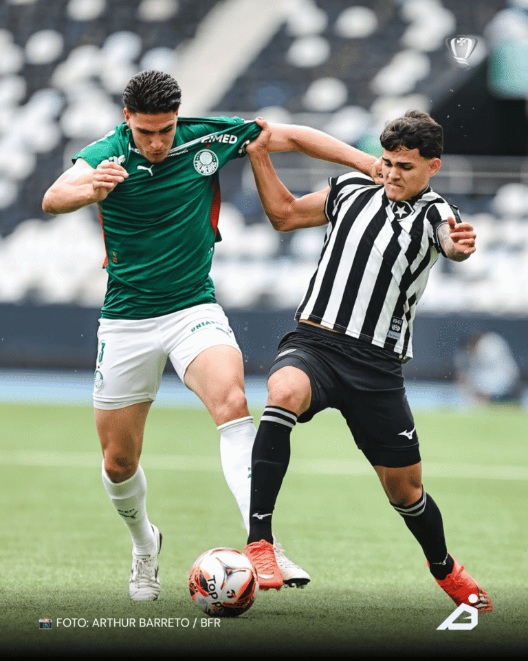 PALMEIRAS VENCE O BOTAFOGO FORA DE CASA E SE CLASSIFICA PARA AS QUARTAS DE FINAL DA COPA DO BRASIL SUB-20