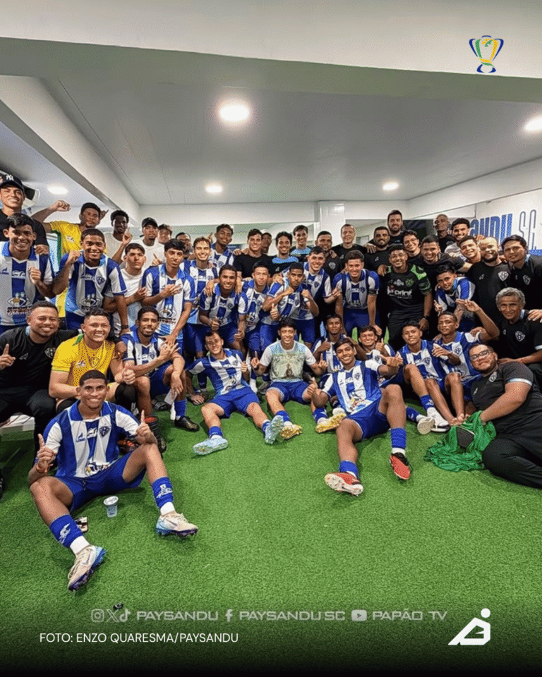 PAYSANDU GOLEIA O INDEPENDENTE E SE CLASSIFICA PARA AS OITAVAS DE FINAL DA COPA DO BRASIL SUB-20